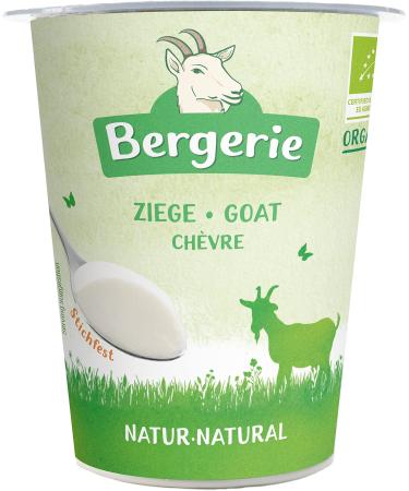 Bergerie Bio BERGERIE Goat Yoghurt Natural (6 x 125 gr) 125 g (pack of 6)
