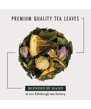 PekoeTea Edinburgh The Orangery Tea - Chinese White & Green Tea with Orange Luxury Signature Blend 40g Loose Leaf Box - Buy Online on SooperMarket.com