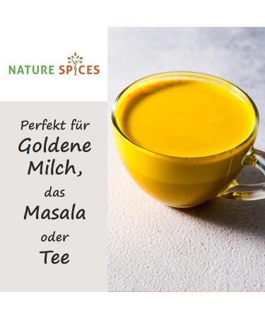 Buy Nature Spices Turmeric Powder 100g | High Curcumin Superfood for Golden Milk Masala & Tea | Authentic Indian Turmeric - Buy Online on SooperMarket.com