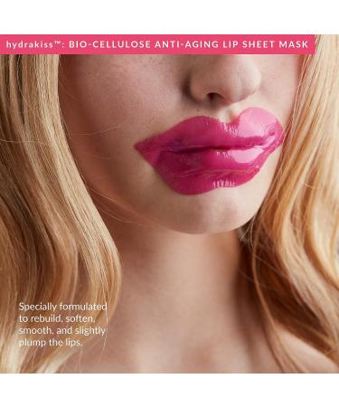 PMD Hydrakiss Bio-Cellulose Anti-Aging Lip Sheet Mask - 10 Count (Pack of 1) - Buy Online on SooperMarket.com