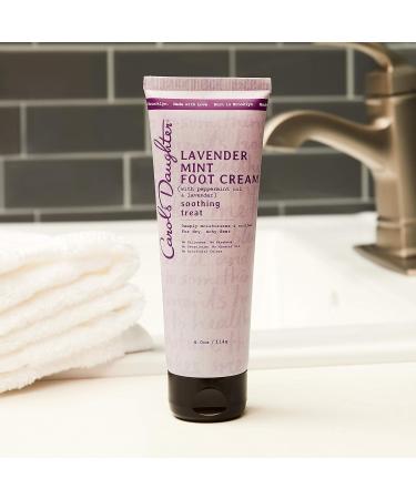 Carol's Daughter Lavender Mint Foot Cream 6.1 oz | Soothing and Nourishing Formula - Buy Online on SooperMarket.com