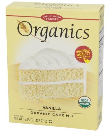 Organic Vanilla Cake Mix - European Gourmet Bakery, 15.25 oz | Bake Delicious Treats - Buy Online on SooperMarket.com