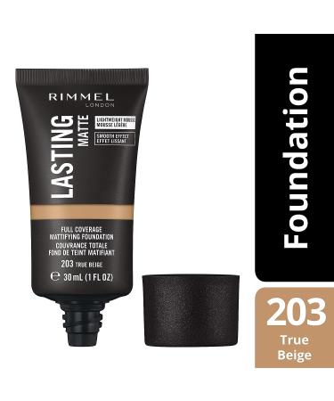 203 True Beige Lasting Matte Foundation - Long-Lasting Formula for Flawless Finish - Buy Online on SooperMarket.com