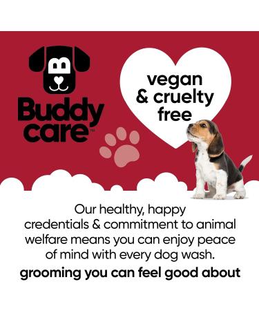 Black Cherry Dog Shampoo | BuddyCare - Deep Cleaning Fruity Fragrance Aloe Vera & Pro-Vitamin B5 (500ml) - International Shipping Available - Buy Online on SooperMarket.com