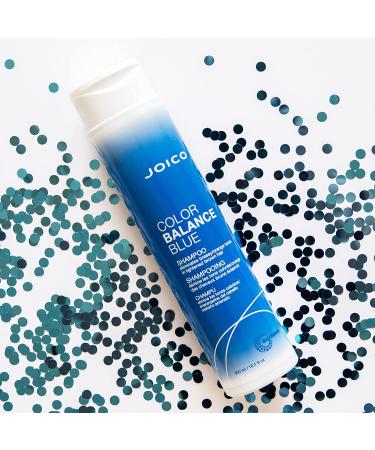Joico Color Balance Blue Shampoo 10.1oz | Anti-Brass for Lightened Brown Hair | New Look - Buy Online on SooperMarket.com