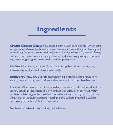 Betty Crocker Baking Mug Treats Blueberry Muffin Mix with Cream Cheese Glaze  11.8 oz - Buy Online on SooperMarket.com