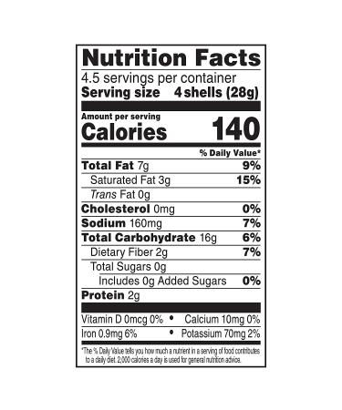 Ortega Mini Taco Slider Shells Yellow Corn 4.4 oz - 18 Count - Buy Online on SooperMarket.com