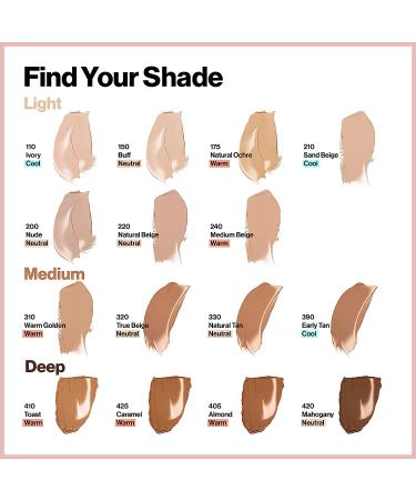 Revlon ColorStay Full Cover Longwear Matte Foundation - Buff (150) 1.0 oz - Buy Online on SooperMarket.com