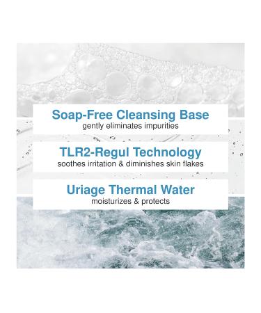 Uriage D.S. Regulating Foaming Gel 5 fl.oz. | Gentle Cleansing Foam for Face & Body | Soothes Irritated Redness-Prone Skin | Purifies and Sanitizes Sensitive Skin | Promotes Healthy and Comfortable Skin - Buy Online on SooperMarket.com