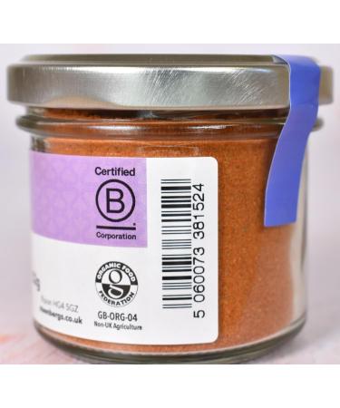 Steenbergs Organic Harissa Powder Standard Jar - 52g - Buy Online on SooperMarket.com