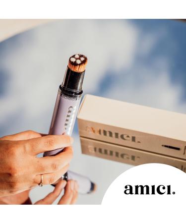 Amici Sun Protection Brush - Beachy Blue | Complete Sun Protection for Babies Children & Adults | Brush & Makeup Applicator in One - Buy Online on SooperMarket.com