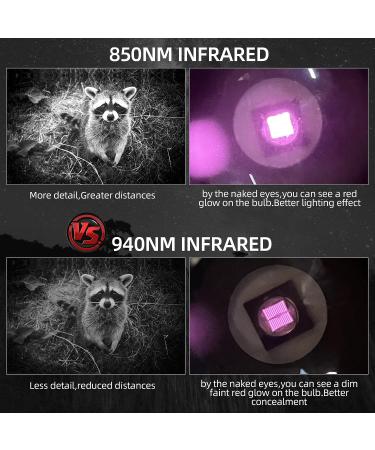 DARKBEAM IR-940nm Infrared Mini Flashlight for Night Vision Scope - Rechargeable Tactical Illuminator Kit for Hunting & Observation | Portable & Zoomable with Clip for Concealed Use - Buy Online on SooperMarket.com