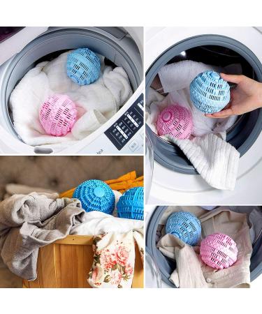 WELLXUNK Super Laundry Washing Ball All Natural Detergent Alternative Washing Balls for Washing Machine Eco Friendly Reusable 1000 Washes for Easy to Use Clean & Soften Clothes Wash Ball - Buy Online on SooperMarket.com