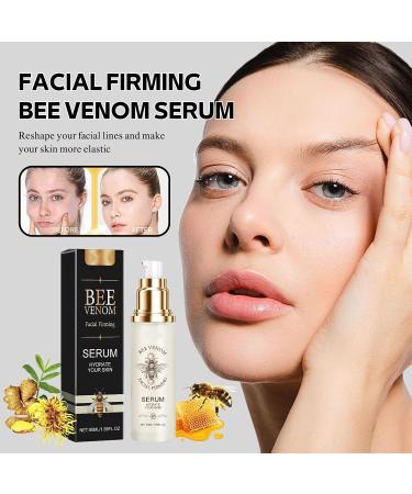 Bee Venom Face Serum Facial Firming Bee Venom Serum Hydrating Serum Anti Aging Serum for Face Collagen Boost Anti Wrinkle Serum Brightening Serums Skincare Bee Venom Essence - Buy Online on SooperMarket.com