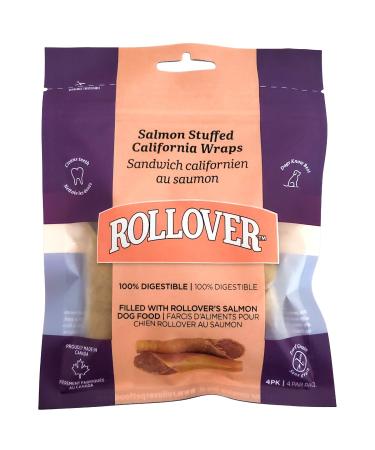 Rollover Grain Free Salmon Stuffed California Wraps - 4pk