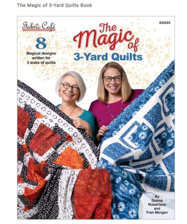 Fabric Cafe The Magic of 3-Yard Quilts Notion  Multi