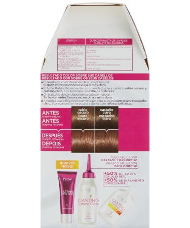 L'Or al Casting Cr me Gloss 913 Hair Color - Dark Blonde 600g | International Shipping Available - Buy Online on SooperMarket.com