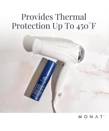 MONAT Smoothing Anti-Frizz Quick Dry Spray - Natural Nourishing Frizz Control and Heat Protection for Glossy Salon-Quality Blowouts - Buy Online on SooperMarket.com