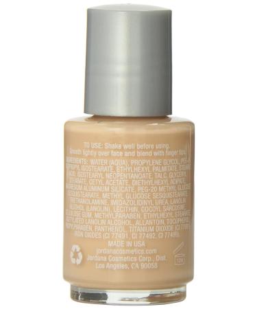 Buy Jordana Oil-Free Liquid Foundation Sand 05 with Pump - Flawless Finish International Shipping Available - Buy Online on SooperMarket.com