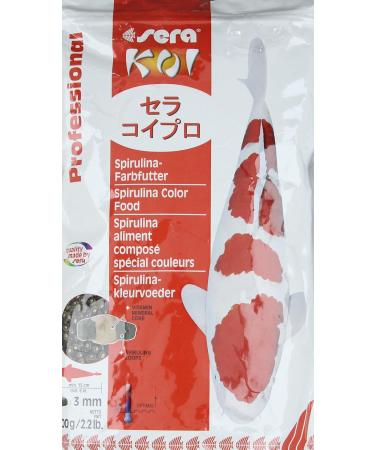 Sera Koi Professional Spirulina Color Card 1000g - Premium Koi Food for Vibrant Colors & Growth | Supports Healthy Kois | Lowers Water Pollution & Algae - Buy Online on SooperMarket.com