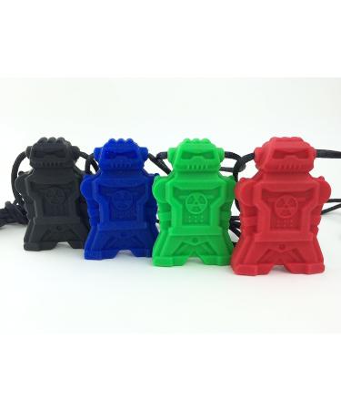 Chubuddy Robot Chewy Robotz - Green Non-Toxic Chew Toy for Light Chewers - Buy Online on SooperMarket.com