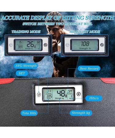 Adjustable Height Punch Force Tester for Boxing Strength | Ideal Boxing Equipment for Adults, Youth, and Kids at Home - Buy Online on SooperMarket.com
