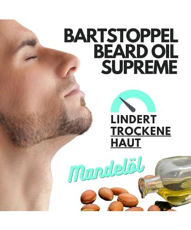 Beard Oil Growth Lemon Citrus Fresh | Aqua Gio Inspired Fragrance | Moisturizing Beard Care by Bartstoppel Barber Company - Buy Online on SooperMarket.com