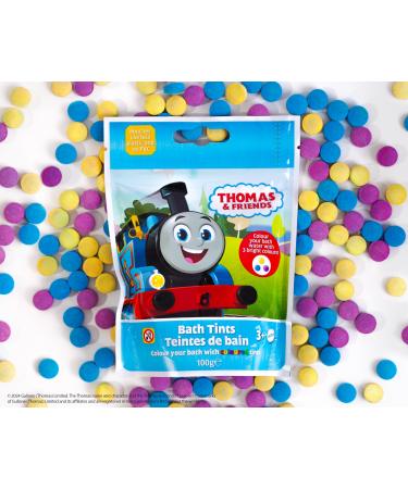 Thomas & Friends Children's Bath Tints 100g - Bath Drops - Bath Fizzers - Multicolour