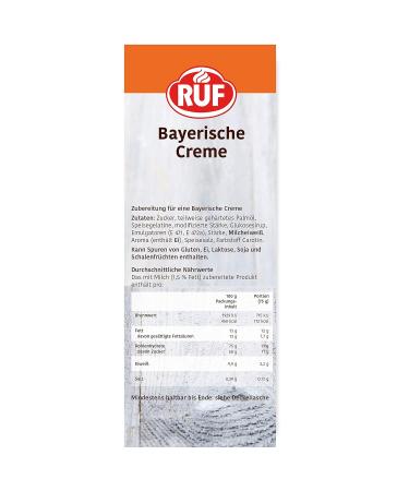 Buy Bavarian Cream - Airy & Delicious Vanilla Dessert | 1kg Pack for Every Occasion - No Cooking Needed | Perfect for International Shipping - Buy Online on SooperMarket.com