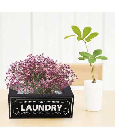 UCUDI Laundry Softener Dispenser Cover & Dryer Sheets Holder Wall Art Decor - Black - Buy Online on SooperMarket.com