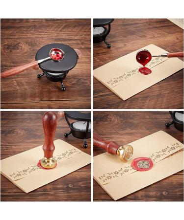 CRASPIRE Graduation Cap Wax Seal Stamp - Retro Wood Stamp for Invitations & Decor - Buy Online on SooperMarket.com