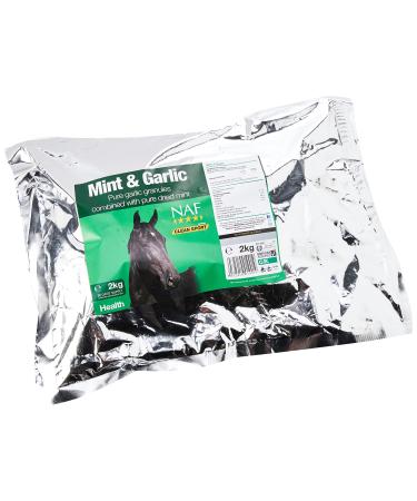 Natural Animal Feeds NAF Mint and Garlic 2 kg (Pack of 1)