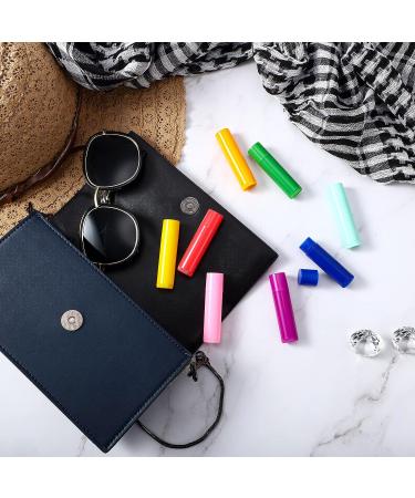 128 Pcs 5ml Refillable Lip Balm Tubes: DIY Cosmetic Containers, 8 Colors - Buy Online on SooperMarket.com