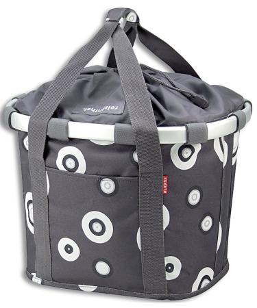 KLICKfix Unisex Bicycle Bag Bubble Anthracite Single
