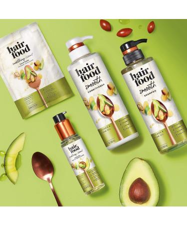 Hair Food Sulfate Free Shampoo & Conditioner Set with Argan Oil & Avocado - Natural Ingredients - 17.9 Fl Oz - Buy Online on SooperMarket.com