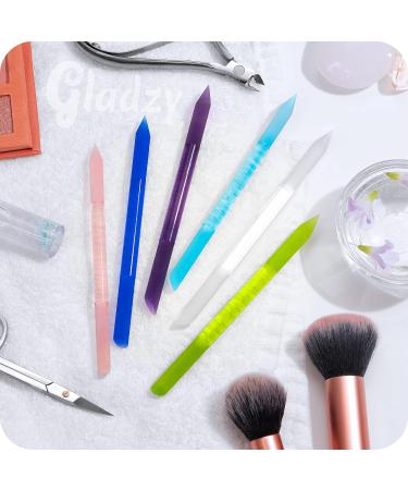 Professional Glass Nail Shaver & File - Precision Manicure Tool for Cuticles | Czech Quality Baby Blue - Buy Online on SooperMarket.com