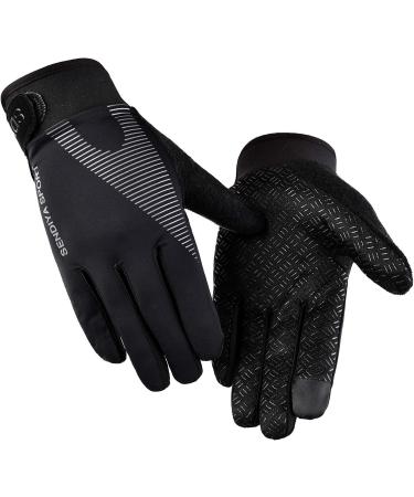 YHT Workout Gloves with Full Palm Protection & Extra Grip - Black Medium - Buy Online on SooperMarket.com