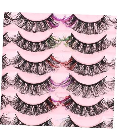 ABOOFAN 14 Pairs False Lashes Fake Eyelashes Individual Lashes Curl Lash Extensions Lash Clusters Cluster Lashes Lash Extensions Clusters Fake Lashes Imitation Extend Multi-layer - Buy Online on SooperMarket.com