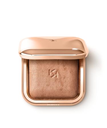 KIKO Milano Silky Glow Baked Bronzer 01 | Baked Bronzer With Silky Texture 01 Warm Sienna