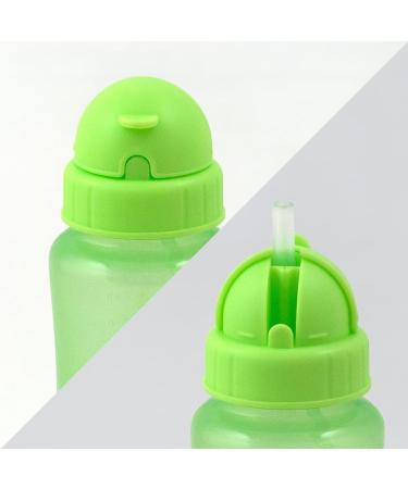 green sprouts Silicone Straw Bottle | Promotes Oral Development | Spill-Proof Flip-Cap | 2 Drinking Options | Dishwasher Safe - Buy Online on SooperMarket.com