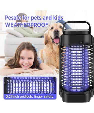 Bug Zapper - Powerful Electric Mosquito Zapper Fly Killer for Indoor-4200V Metal Mesh  Insect Fly Trap Indoor Mosquito Killer for Home  Garden  Patio  Backyard(18W) 18W-INDOOR - Buy Online on SooperMarket.com