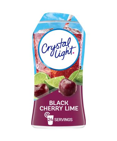Crystal Light Sugar-Free Black Cherry Lime Zero Calories Liquid Water Enhancer 1 Count 1.62 fl oz Sugar-Free Black Cherry Lime 1.62 Fl Oz (Pack of 1)