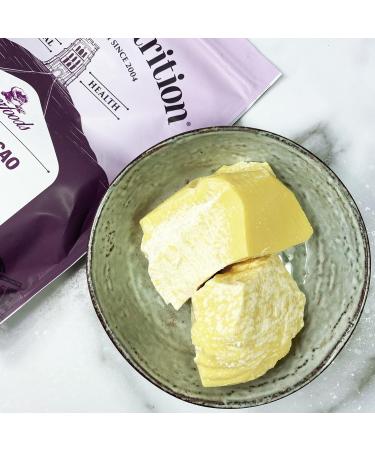Indigo Herbs Organic Cacao Butter 250g Pure, Raw, Unrefined | Pack of 1 - Buy Online on SooperMarket.com