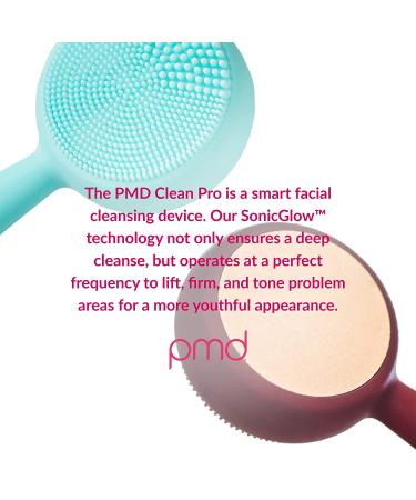 PMD Clean Pro - Smart Facial Cleansing Device with Silicone Brush & Anti-Aging Massager - Buy Online on SooperMarket.com