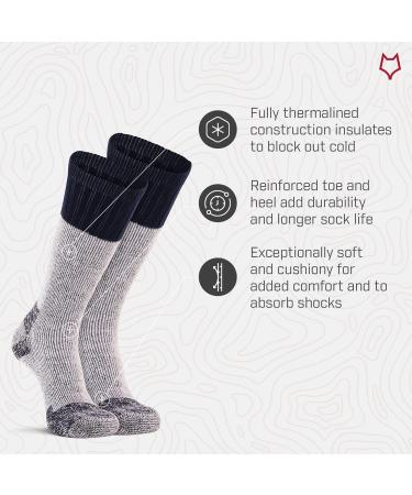 FoxRiver Women's Outlander Heavyweight Mid-Calf Socks - Blue - Size Medium - Buy Online on SooperMarket.com