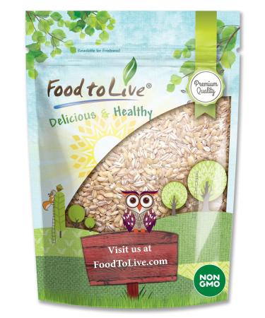 Pearl Barley, 1 Pound  Non-GMO Verified, Processed Hulled Barley, Cereal Grain, Kosher, Vegan, Bulk. Cooks Faster than Hulled Barley. High in Fiber. Great for Soups, Risottos. Product of the USA. 1 Pound (Pack of 1)