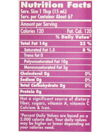 Sadaf Grapeseed Oil - 33.8 Fl Oz - High Smoking Point - Ideal for Cooking, Seasoning, Skincare & Haircare - Product of Italy - Buy Online on SooperMarket.com