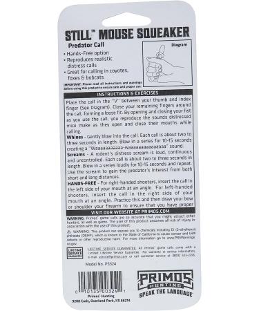 Primos Still Mouse Squeaker Call - Effective Hunting Tool - Buy Online on SooperMarket.com