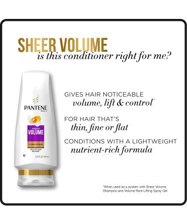 Pantene Pro-V Sheer Volume Conditioner - 23.7 Fl Oz (Pack of 1) - Buy Online on SooperMarket.com