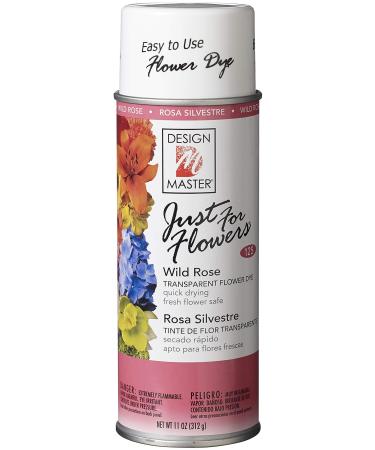 Design Master Just for Flowers Spray Dye, Wild Rose, 11Oz